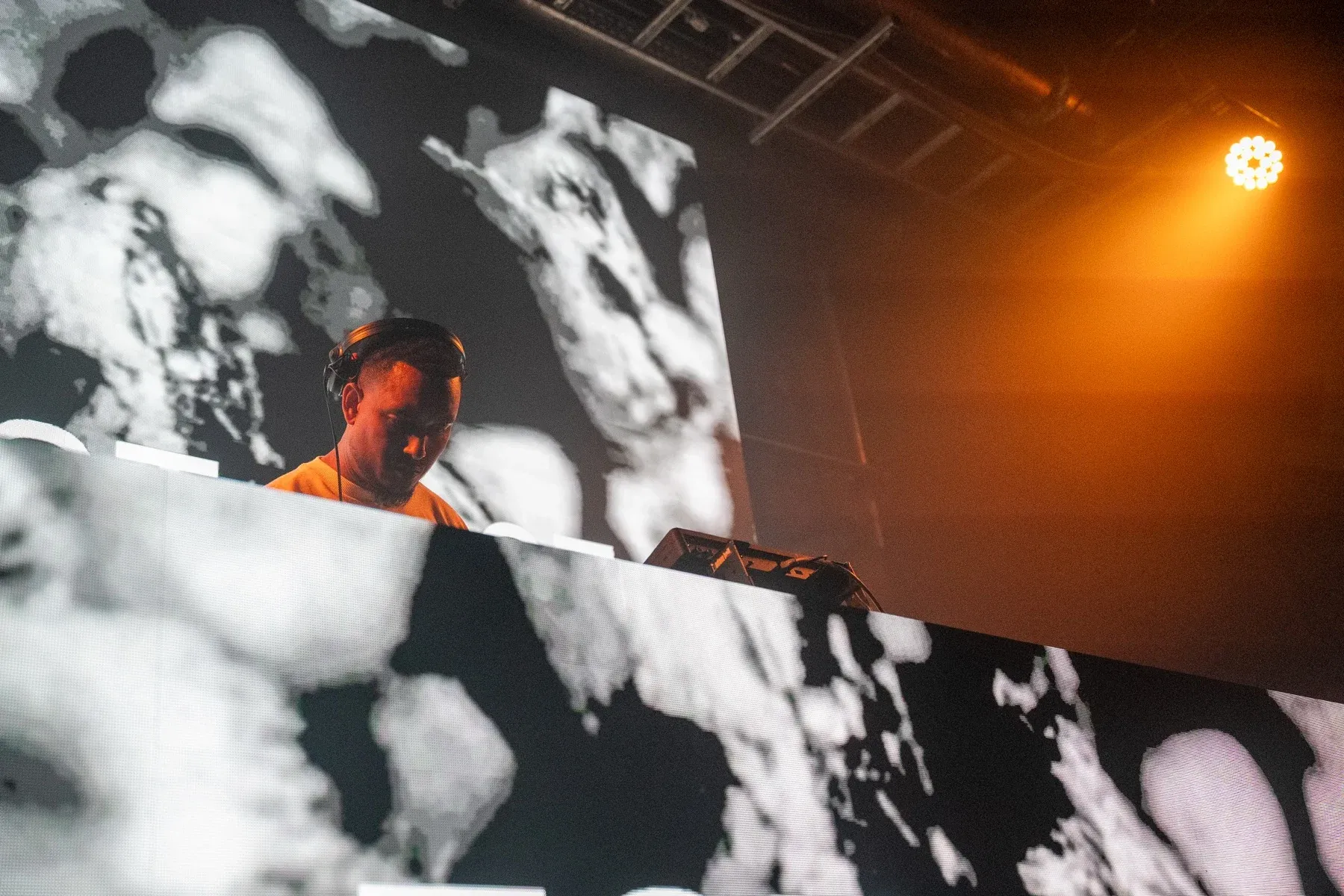 DJ on the decks at fabric